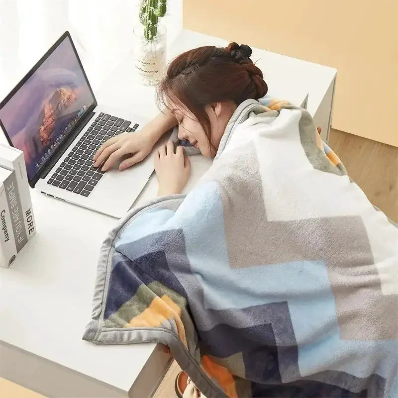 Extra Soft Flannel Blanket Thickened For All Seasons - OurLum.com