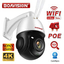 Smart AI Outdoor Security Camera with Night Vision 30X Zoom