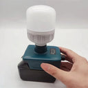 Cordless 12W LED Work Light for Makita Milwaukee Lamp