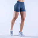 Women's Seamless Scrunch Butt Biker Shorts - Stylish Yoga Wear