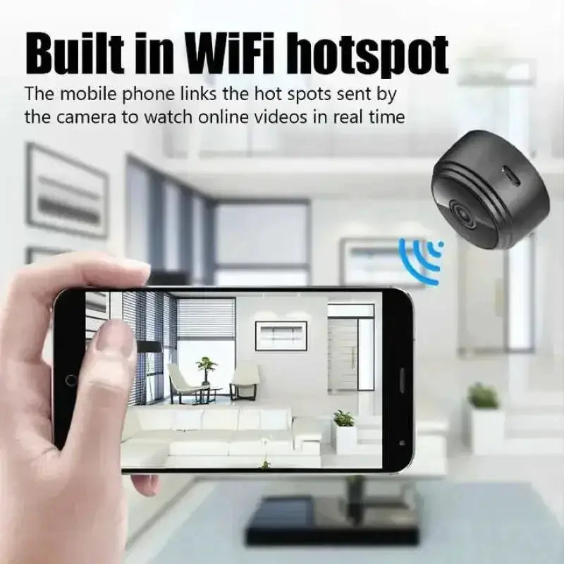 Mini A9 WiFi 1080P HD Security Camera Wireless Monitoring Security Protection Remote Monitor Surveillance Camcorders Smart Home