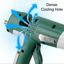 Cordless Hot Melt Glue Gun for Makita Milwaukee Bosch