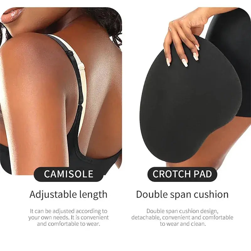 Womens Hourglass Shapewear Bodysuit With Butt Lifting