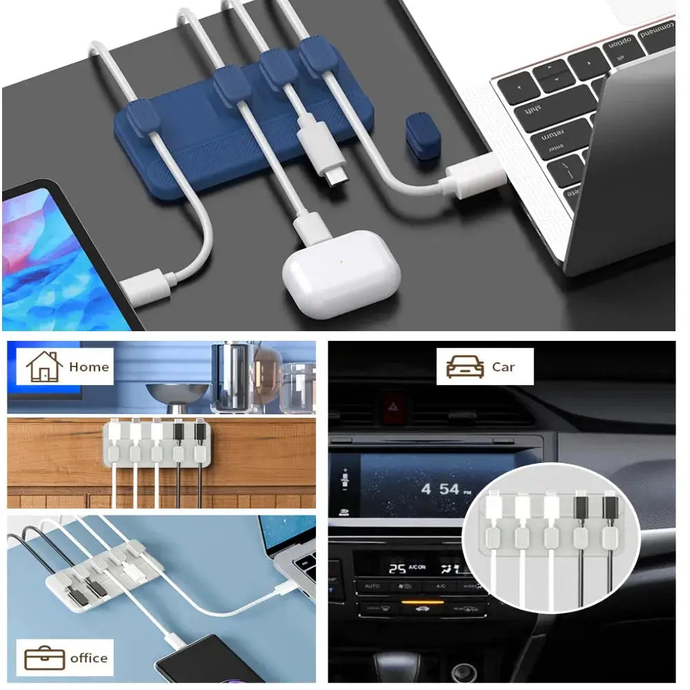 Magnetic Cable Winder Protects Ports — product view 4