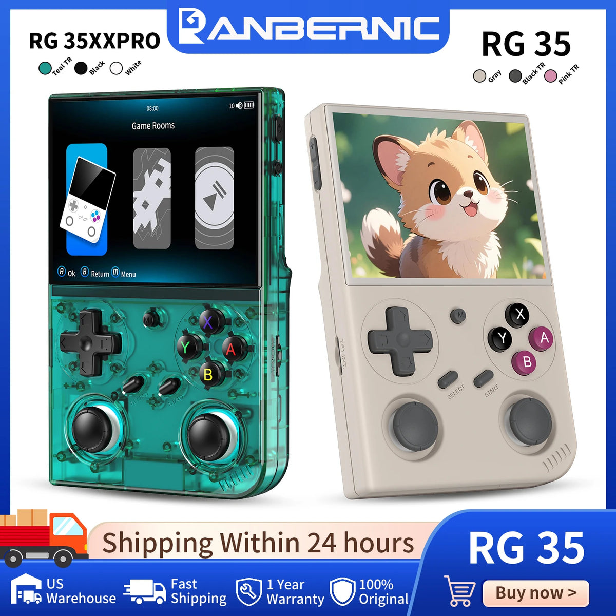 Anbernic Game Console for Fun