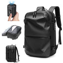 Men Travel Backpack Vacuum Compression 17 Inch Laptop Backpack
