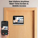 Ucocare 2K Peephole Cam Spot Strangers Instantly