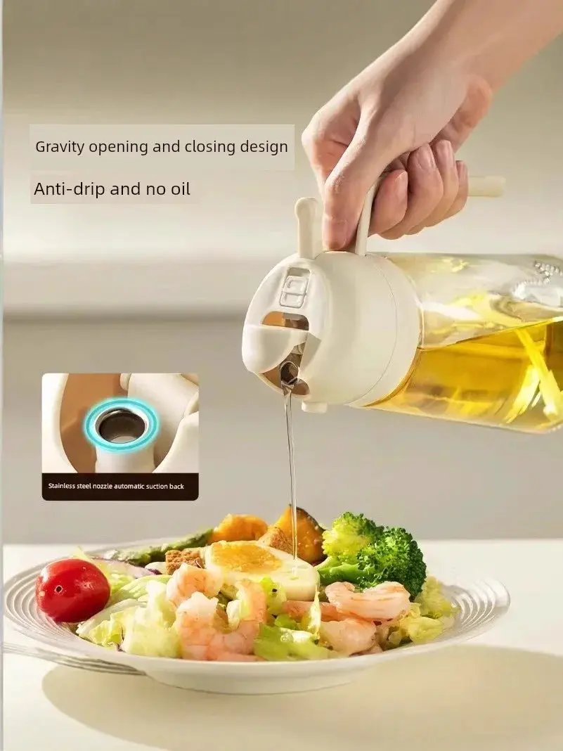 Glass Spray Oil Bottle For Air Fryer Kitchen Use Premium - OurLum.com