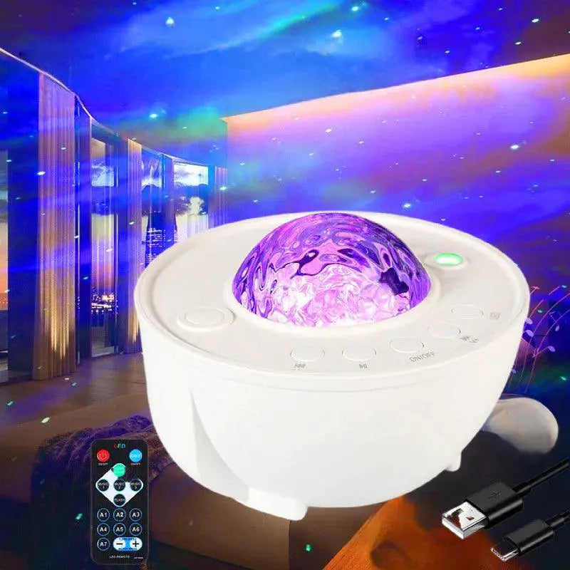 Aurora Borealis Bluetooth Projector Lamp For Starry Nights