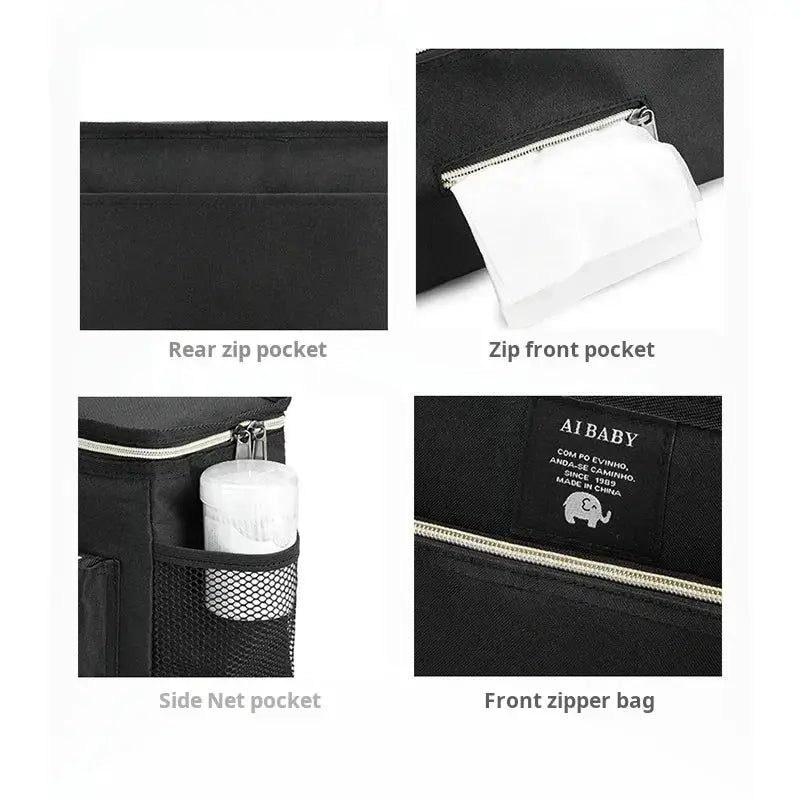 Waterproof Diaper Bag Large Capacity Mommy Travel Bag