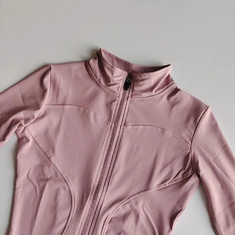 Outdoor Sports Long Sleeve Women Slim Yoga Top For Active