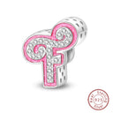 Qikaola Bracelet Charm Plata De