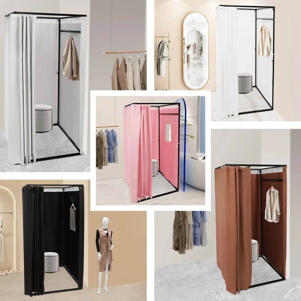 Portable Cotton Privacy Shelter — product view 2