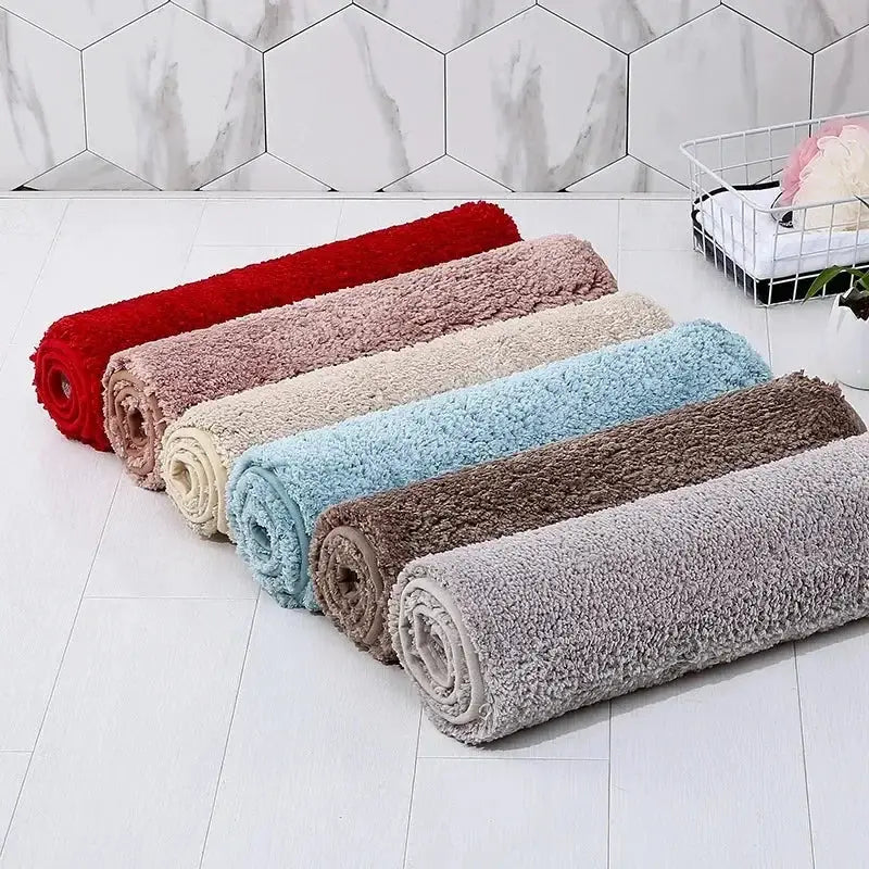 Soft Plush Thick Floor Mat Non Slip Rug Carpet For Home Use