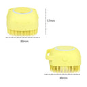 Soothing Bath Time Pet Grooming Brush