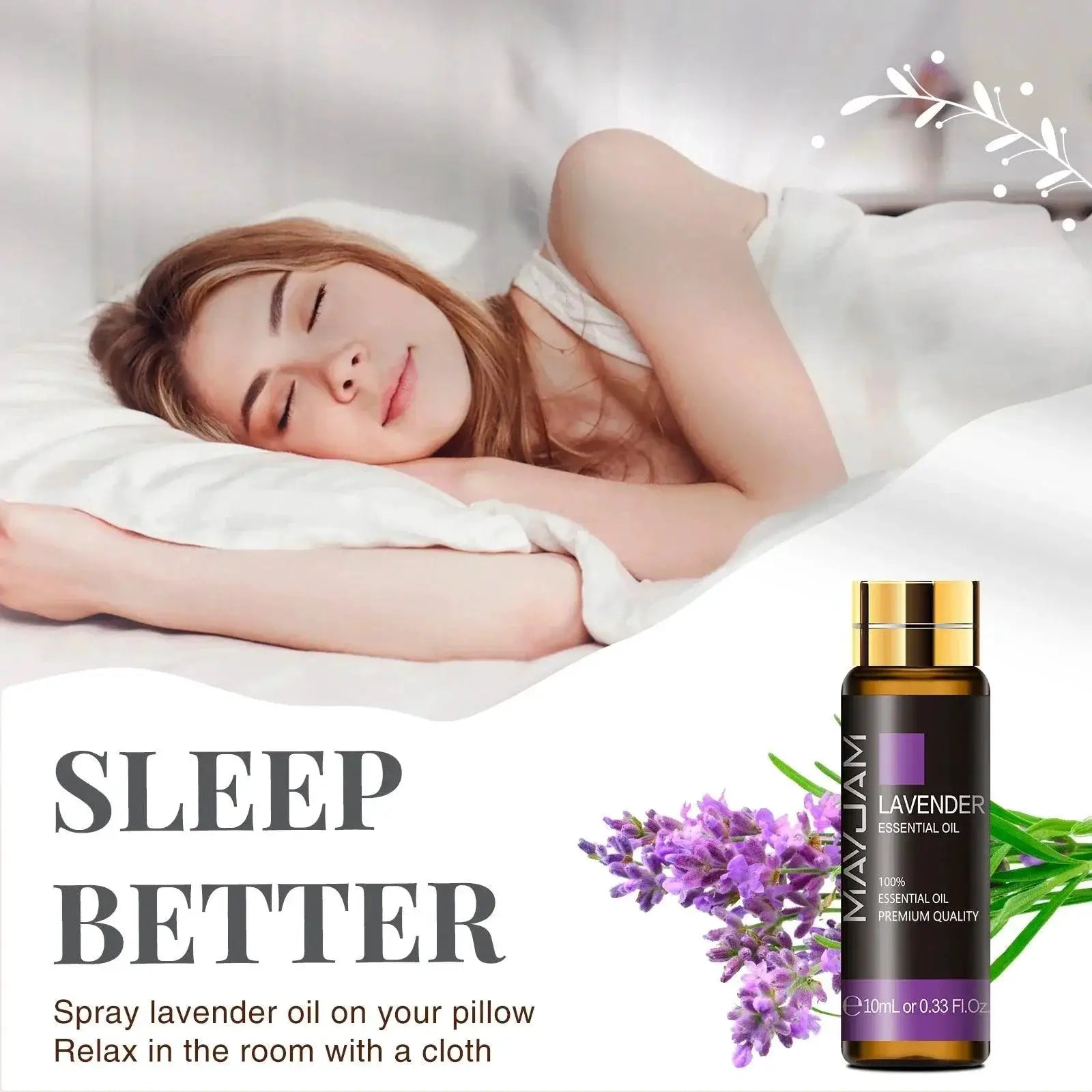 Relaxation Aromatherapy Blend Lavender Eucalyptus Oil