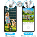 Smart Outdoor Security Camera for Home