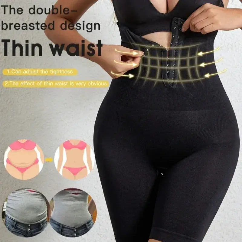 High Waist Slimming Shapewear With Adjustable Straps