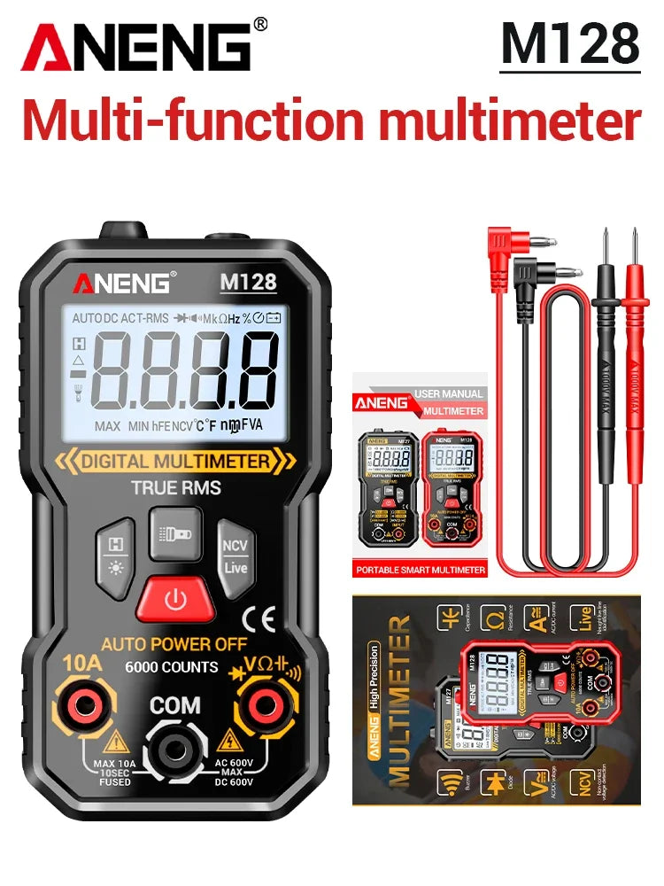 Digital Automatic Multimeter Tester Count