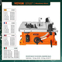 VEVOR Table Saw 10 Inch 8 Amp 25 Inch Rip Capacity Tool