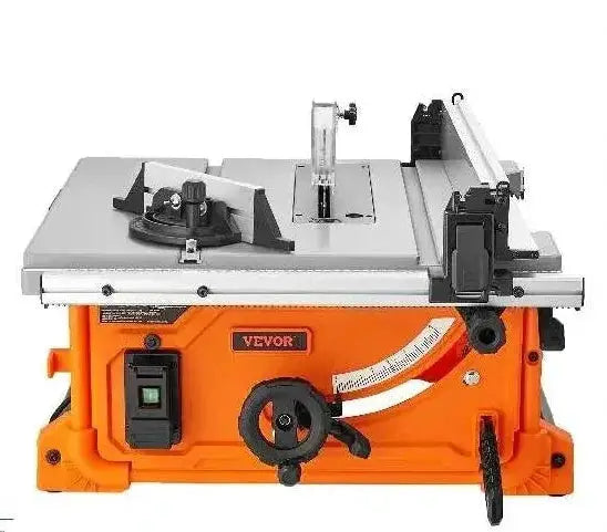 Vevor 10 Inch Table Saw 8 Amp 25 Inch Rip Capacity