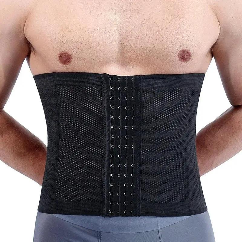 Men's Breathable Adjustable Waist Trainer For Control