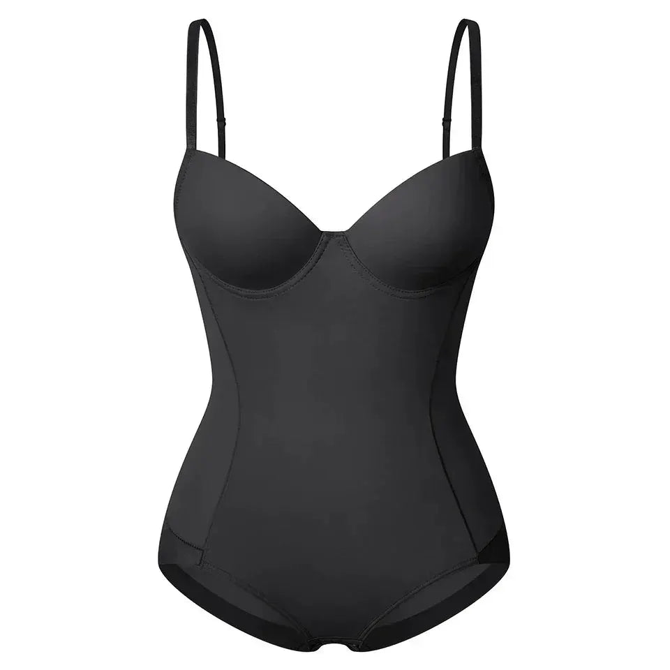 Slimming Women Bodysuit With Built In Bra For Tummy Control
