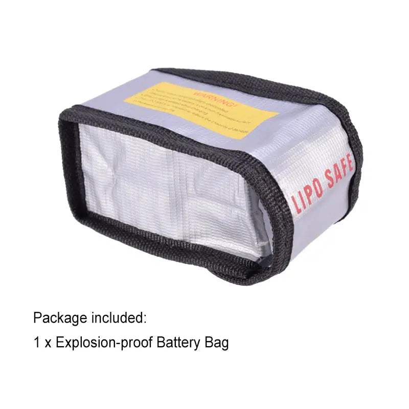 Lipo Guard Safety Bag Fireproof Explosion-Proof Portable Lipo Safety Bag for RC FPV Racing Drone Car Battery Safe