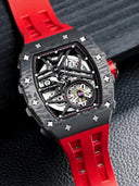 Automatic Skeleton Tonneau Watch