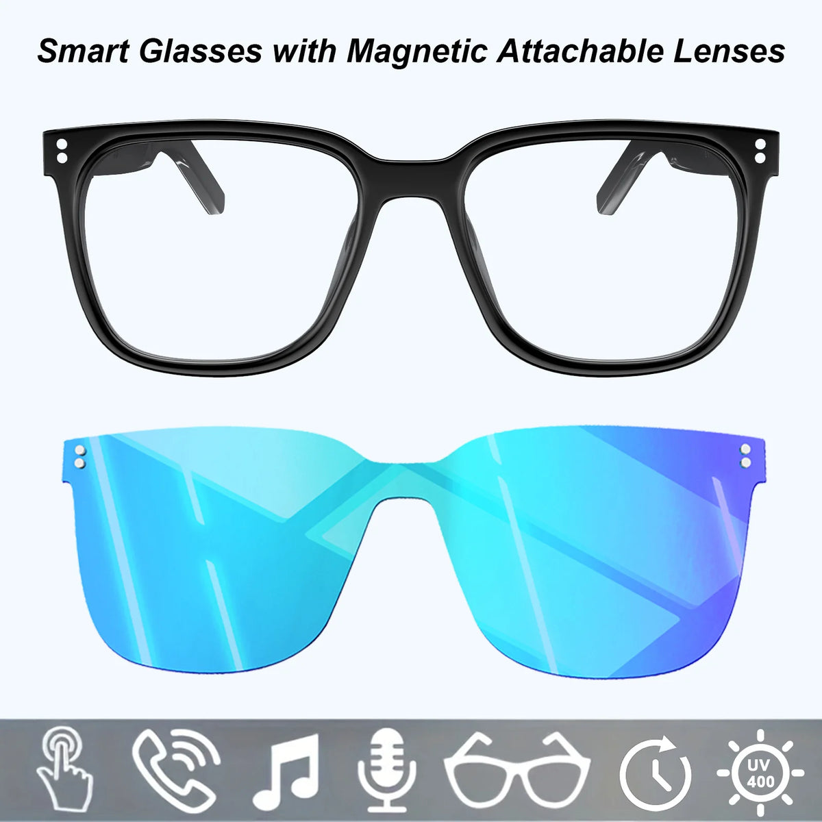 These new smart glasses feature