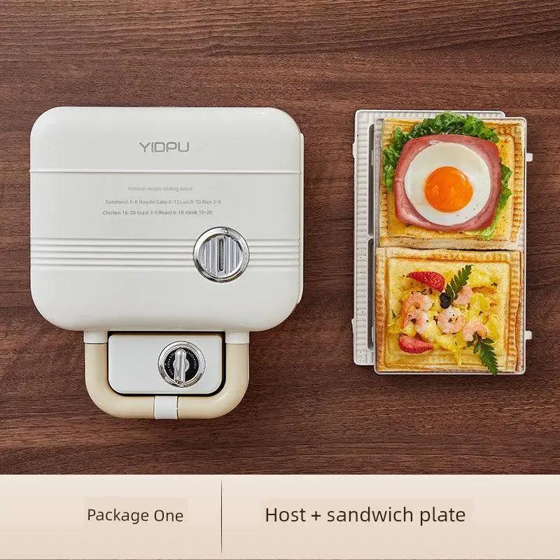 Yidepu Double Plate Sandwich Maker With Timing Light Small