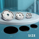 Gas Stove Burner Crown Flame Cap Set For Efficient Cooking