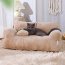 Luxury Cat Bed: Soft Washable Pet Sofa for Small Dogs