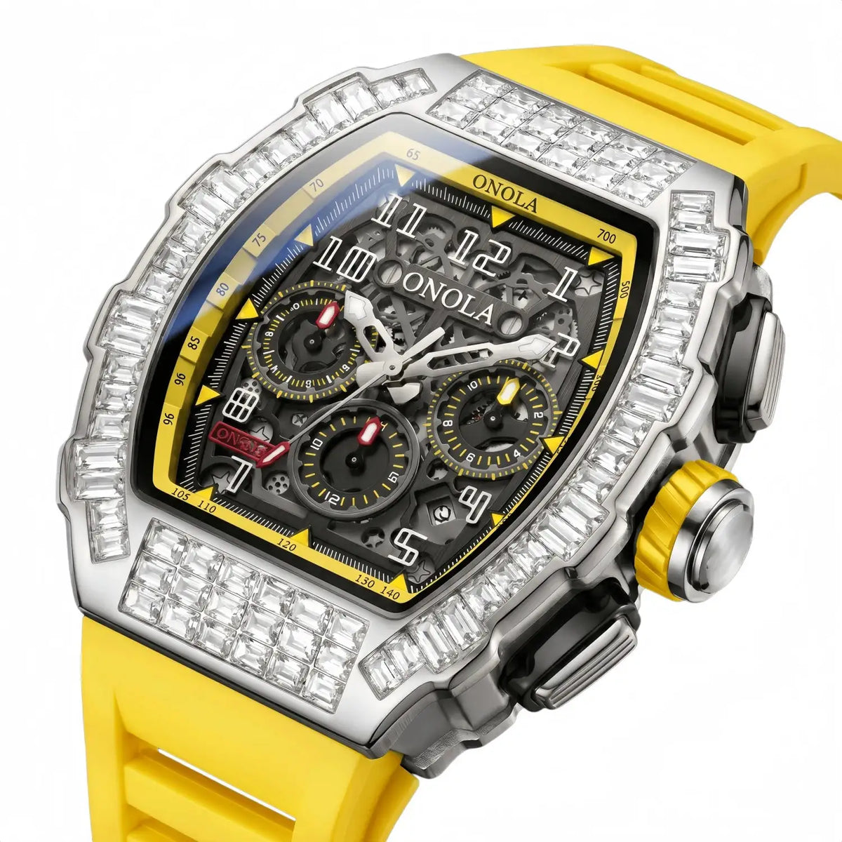 Onola Men Automatic Tonneau Watch — product image 4