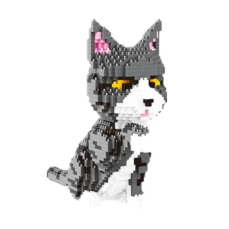 Cartoon Animal Building Blocks Interactive Educational Toy