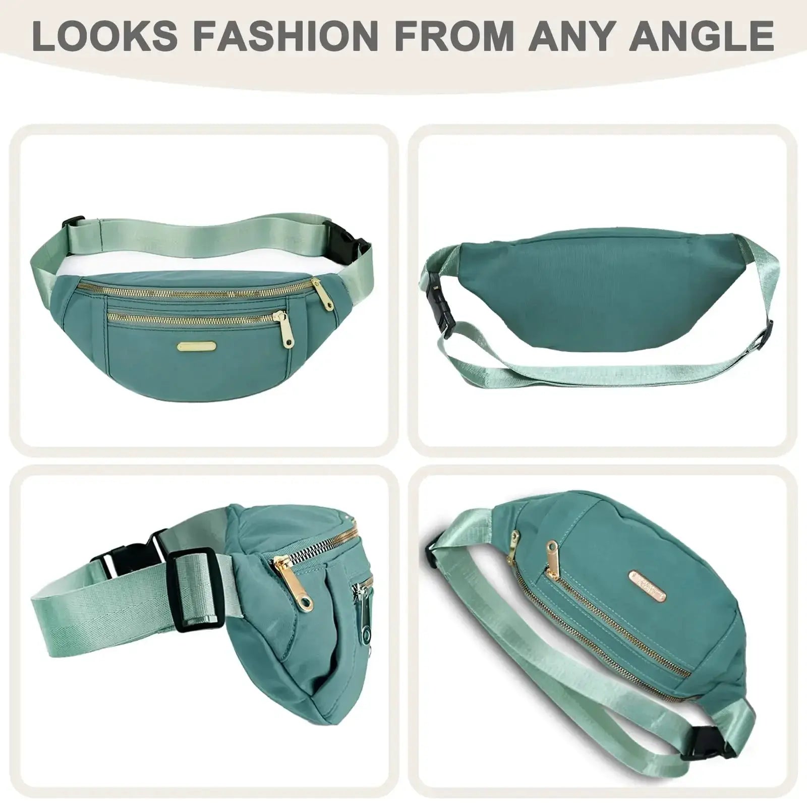 Trendy Unisex Waist Bag Fanny Pack For Outdoor Activities