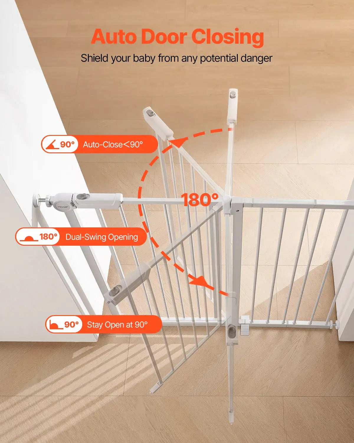 No Drill Pressure Mount Pet Gate — product image 5