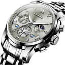 Olevs Men Quartz Moon Phase Watch