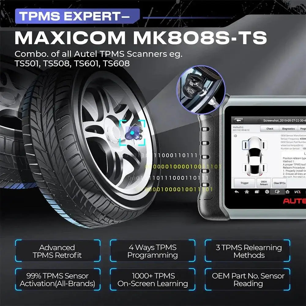 Autel MaxiCOM MK808S TS OBD2 Wireless Diagnostic Tool