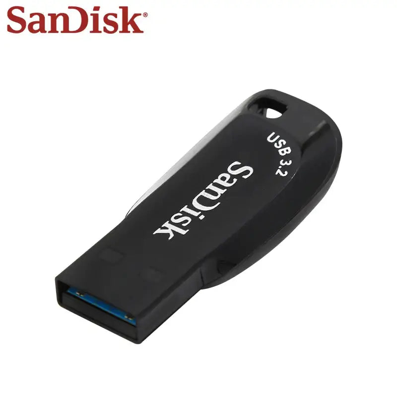 SanDisk Ultra Shift USB 3.2 Pen Drive CZ410 32GB 64GB 128GB 256GB Max 100Mb/s Flash Drive for Computer Memory Stick U Disk