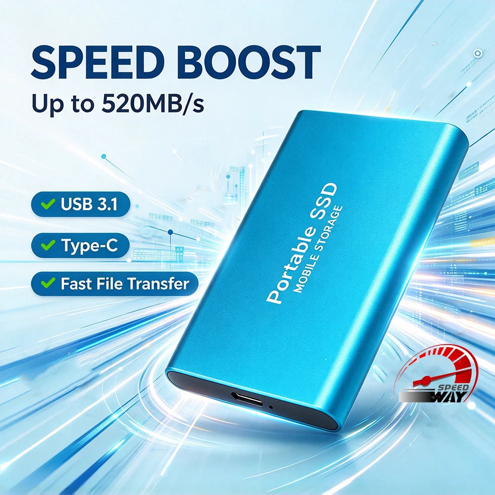 Compact External SSD Drive