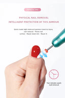35000RPM Wireless Nail Drill: Pen USB Rechargeable Portable
