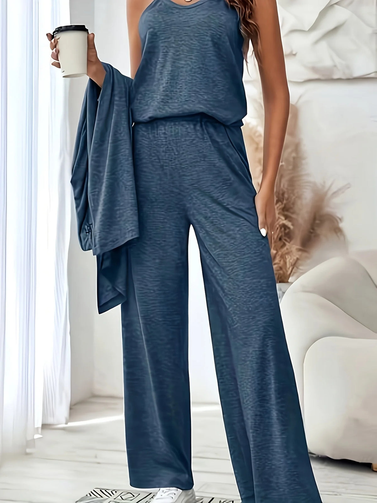 Plus Size Wide Outfit Set