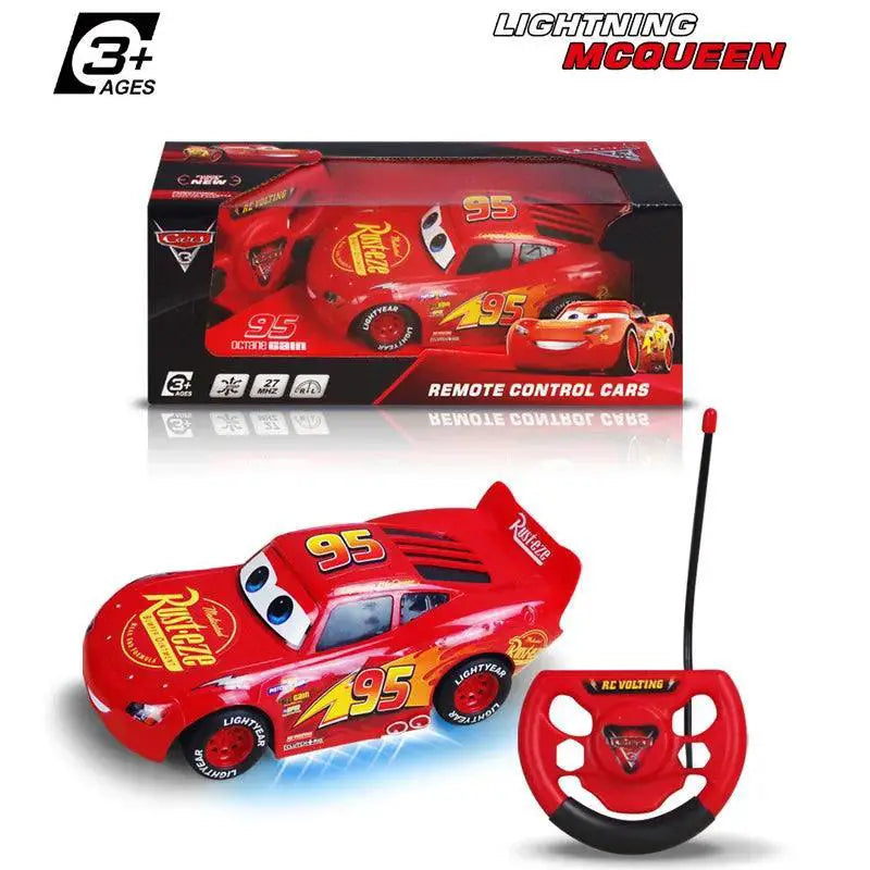 Lightning McQueen Remote Control Toy Car Racing Experience