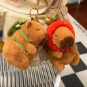 Capybara Plush Keychain for Animal Fans