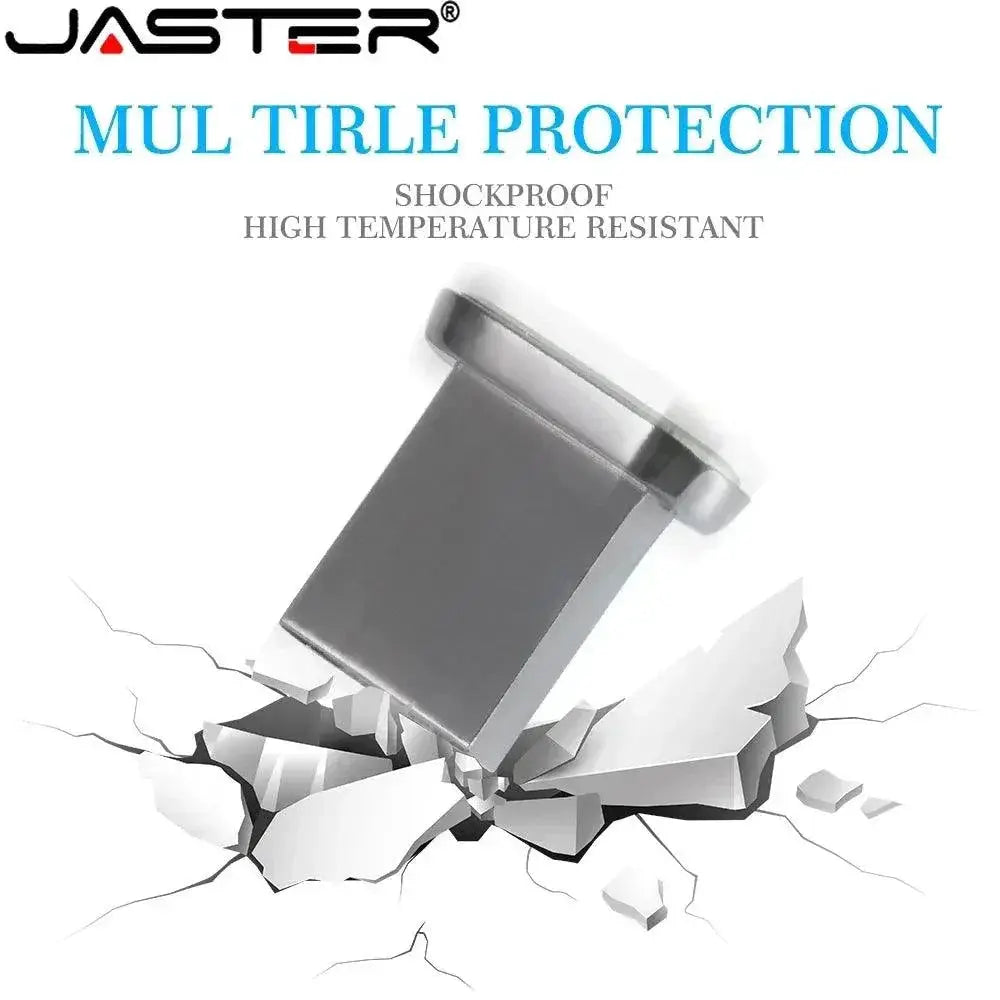 Jaster USB Flash Drive High Speed Metal Waterproof Storage