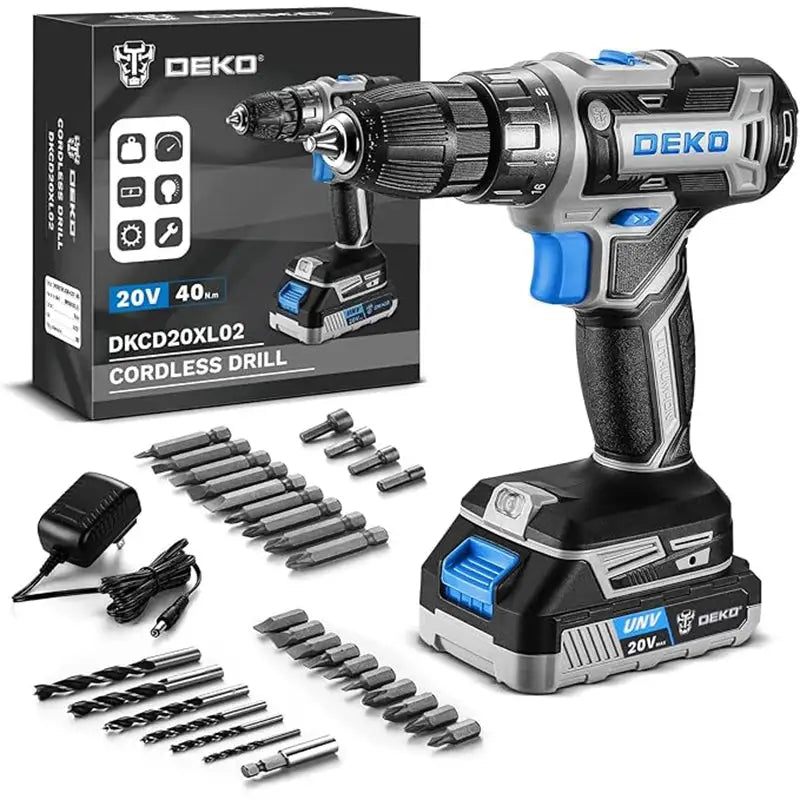 DEKO Women Drill Battery Charger — product view 8