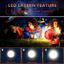 Cordless Jobsite Fan With LED Light For Makita Bosch Milwaukee