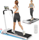 Foldable Treadmill Desk With Incline For Home Office Productivity