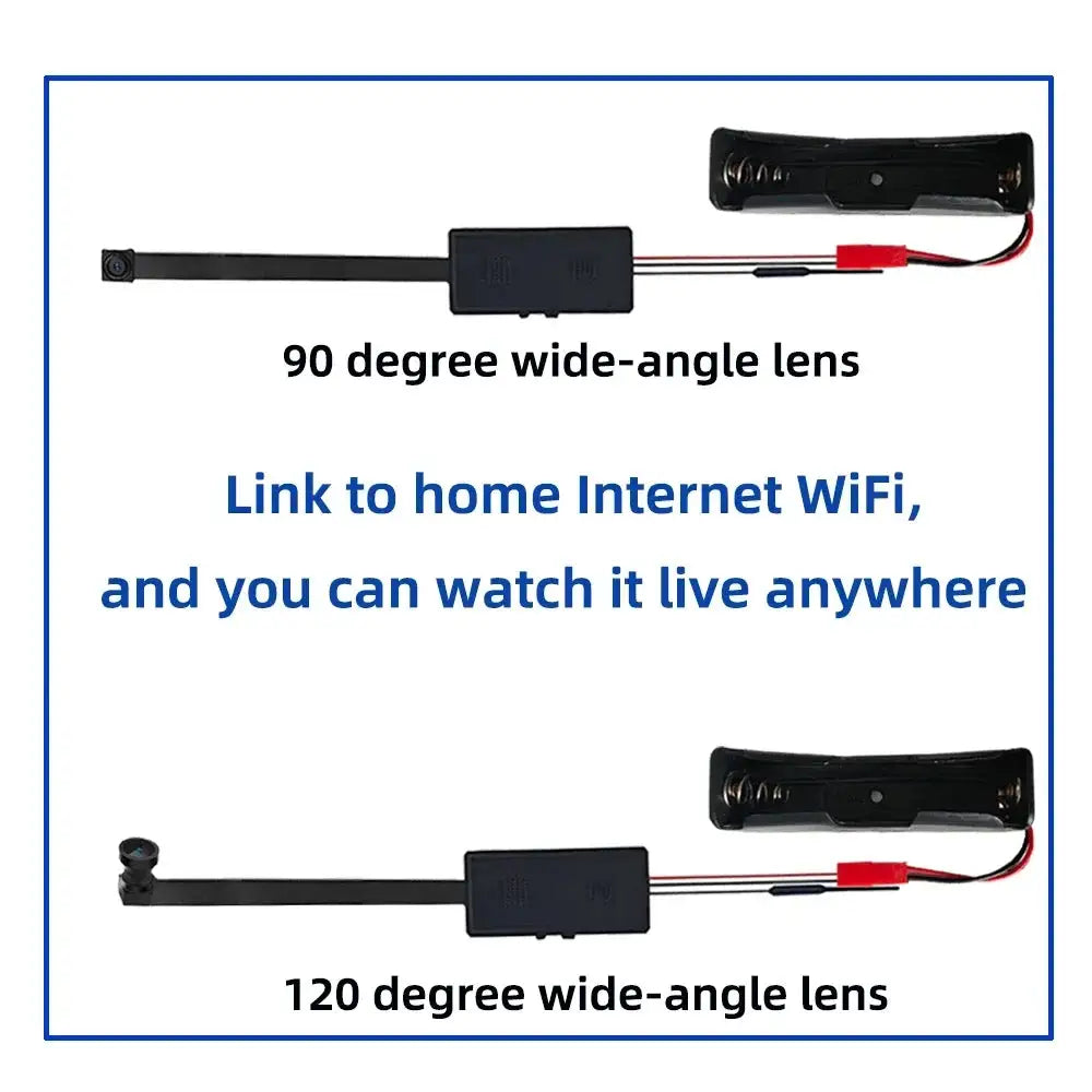 4K HD New Mini WiFi Camera, Supports Remote Viewing, Mobile Detection, Loop Storage, Home Nanny Style DIY Wireless Camera